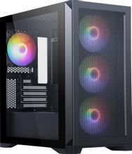 Изображение товара Корпус для ПК mATX Accord AM08 Mini-Tower без БП черный стекло пассивное охлаждение