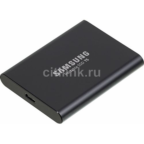 Внешний диск SSD Samsung T5 MU-PA1T0B/WW, 1ТБ, черный SAMSUNG