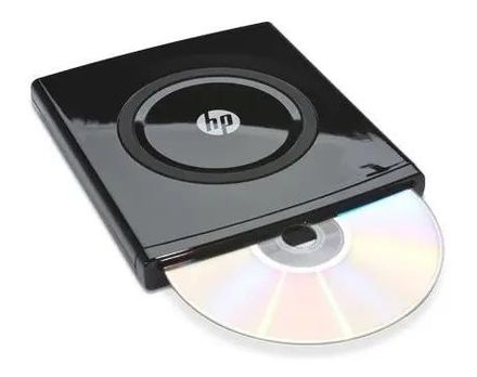 Оптический привод DVD-RW HP DVD565S, внешний, USB, черный,  Ret