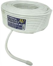 Изображение товара Кабель PREMIER CONNECT-AV RG-6/U CCS WT 50м омедненный белый