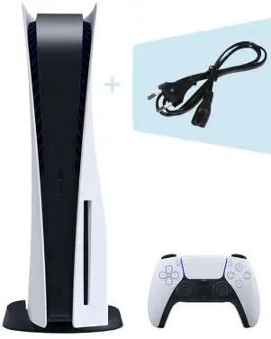 Аксессуары для игровая консоль PlayStation 5 +Кабель питания (евровилка ...