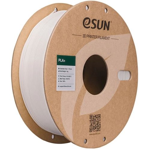 Пластик ESUN PLA+175W1P1 PLA/ 1.75мм/ 1кг/ белый