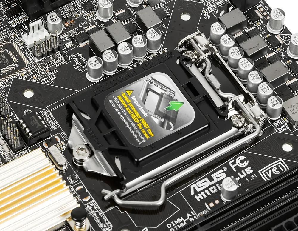 ASUS H110I PLUS LGA 1151 Intel H110 mini ITX Ret 365125
