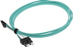 Патч-корд CORNING 2 50/125 OM3 3м LSZH аквамарин