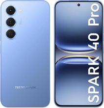 Изображение товара Смартфон TECNO Spark 40 Pro 8/256Gb синий AMOLED 6.78" Helio G100