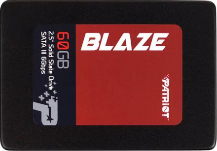 SSD накопитель Patriot Blaze PB60GS25SSDR 60ГБ, 2.5", SATA III