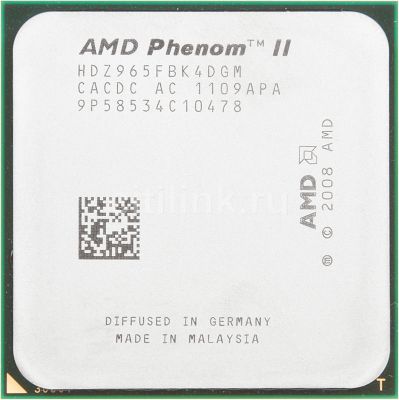 Обзор товара процессор AMD Phenom II X4 965 Black Edition, SocketAM3 ...