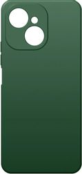 Чехол (клип-кейс) BORASCO Silicone Case, для Tecno Spark 40C, зеленый опал