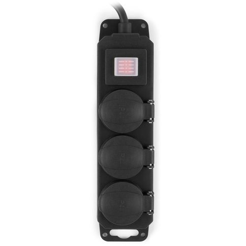 Сетевой фильтр Buro 300MDP-5-B, 5м, черный