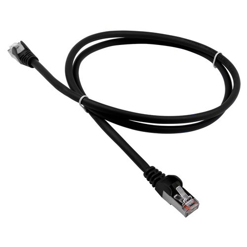 Патч-корд LanMaster вилка RJ-45, вилка RJ-45, кат.5E, ПВХ, 15м, черный [lan-pc45/s5e-15-bk]