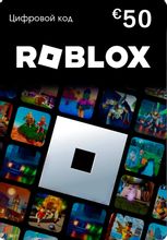 Изображение товара Пополнение игровой валюты ROBLOX 50 EUR EU электронная карта