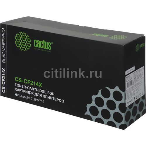 Картридж Cactus CS-CF214X, CF214X, черный / CS-CF214X