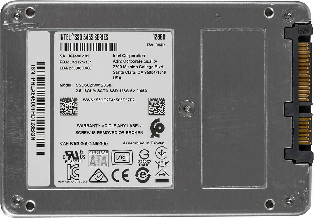 Intel 545s 128gb hotsell