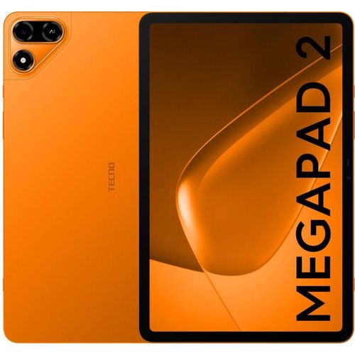 10.95" Планшет TECNO MegaPad 2 T1103 8/256 GB G99 4G, 2560 x 1600, 90Гц, Android 16, оранжевый [t1103 256+8 cosmic orang]
