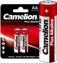 Изображение товара AA Батарейка CAMELION Plus Alkaline LR6-BP2,  2 шт. 2700мAч