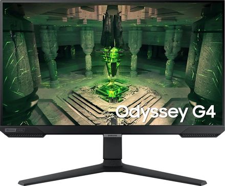 27" Монитор Samsung Odyssey G4 S27BG400EI,  1920x1080,  IPS,  240Гц,  2хHDMI,  1хDP,  черный [ls27bg400eixci]