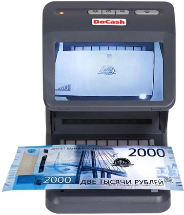 Детектор банкнот DOCASH Mini Combo 11729 просмотровый