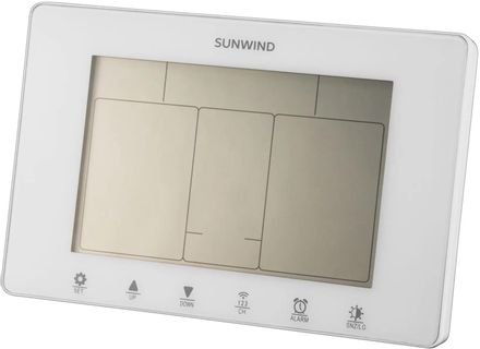 Погодная станция SunWind SW-WSH160, белый