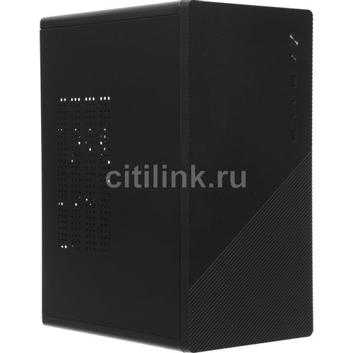 Корпус mATX ACCORD ACC-2054B без БП, 2*USB 2.0