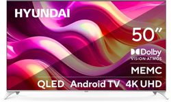 Изображение товара 50" Телевизор Hyundai H-LED50QBU7500 QLED, 4K Ultra HD, СМАРТ ТВ, Android, черный Изображение товара 50" Телевизор Hyundai H-LED50QBU7500 QLED, 4K Ultra HD, СМАРТ ТВ, Android, черный