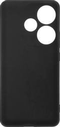 Чехол (клип-кейс) BORASCO Silicone Case, для Xiaomi Poco F6, черный