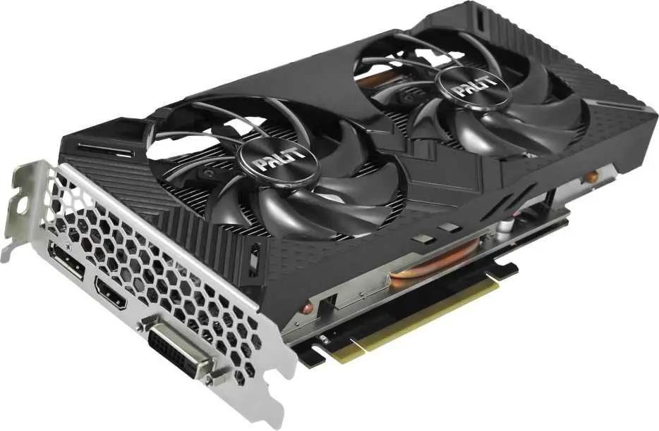 Видеокарта Palit NVIDIA GeForce GTX 1660TI PA-GTX1660Ti DUAL