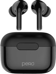 Изображение товара Наушники PERO PTWS06B, Bluetooth, внутриканальные, черный