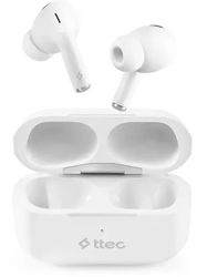 Изображение товара Наушники TTEC AirBeat Pro Lite, Bluetooth, внутриканальные, белый [2km155b]