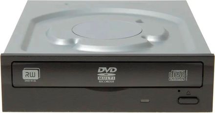 Оптический привод DVD-RW Lite-On IHAS124-19, внутренний, SATA, черный,  OEM