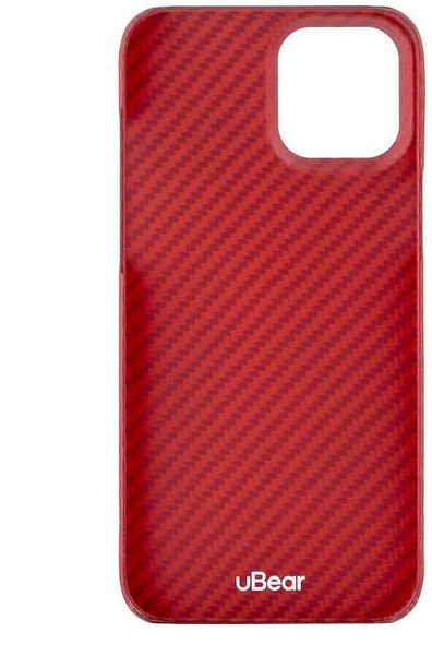 Чехол (клип-кейс) UBEAR Supreme case, для Apple iPhone 12/12 Pro, противоударный, красный [cs68ro61kv-i20]