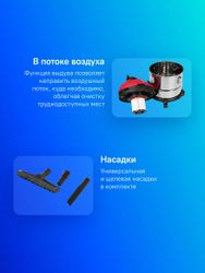 Строительный пылесос Зубр ПУ-20-1400 М3,  серый
