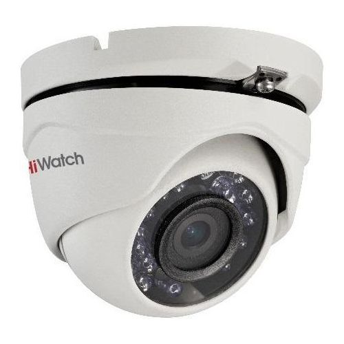 Камера видеонаблюдения аналоговая HIWATCH DS-T203(B), 1920х1080 pix, 2.8 мм, белый [ds-t203(b) (2.8 mm)]