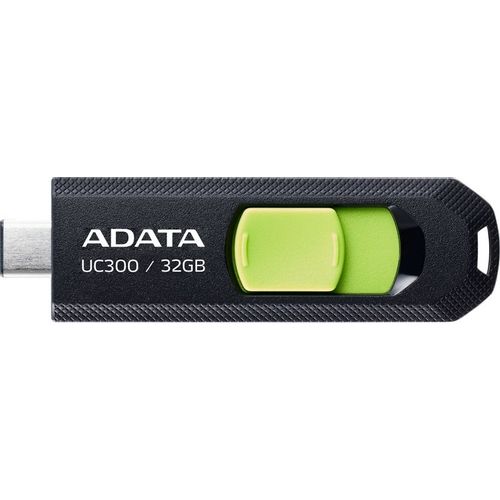Флешка A-DATA 32GB (ACHO-UC300-32G-RBK/GN) UC300, USB 3.2/TypeC, /