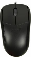 Мышь Genius NetScroll 110X, оптическая, проводная, USB, черный ...