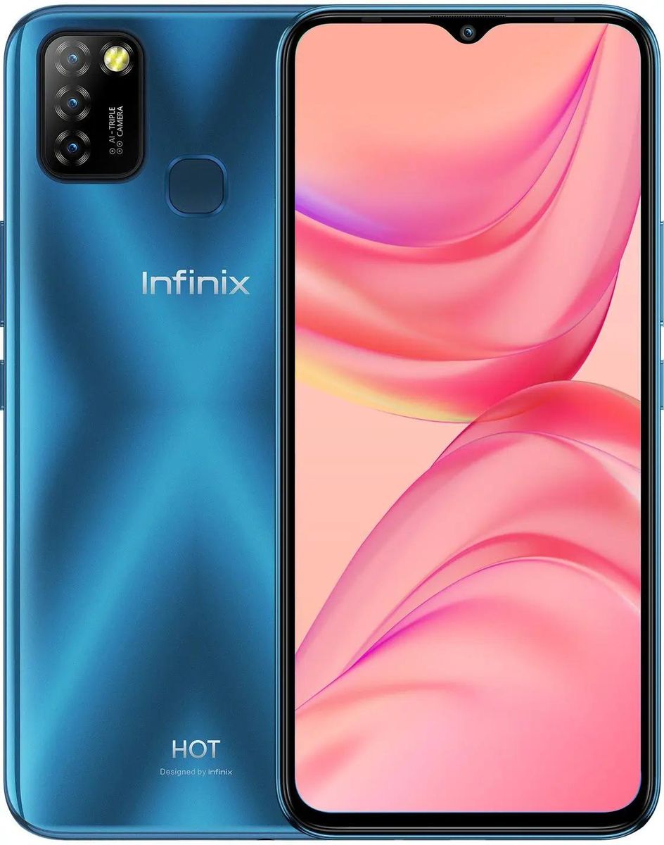 Обзор товара смартфон INFINIX Hot 10 Lite 64Gb, X657B, синий (1650387) в  интернет-магазине СИТИЛИНК