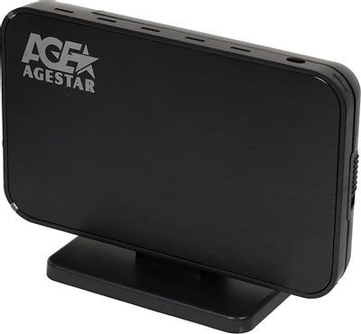 Обзор товара внешний корпус для HDD AgeStar SUB3A8, черный (548576) в ...