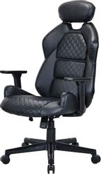 Кресло BRABIX EX-595 (Tokyo), кожа рециклированная, до 125кг,  черный