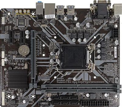 Материнская плата Gigabyte B365M D2V, LGA 1151v2, Intel B365, mATX, Ret ...