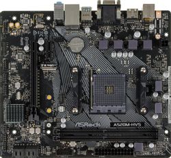 Изображение товара Материнская плата ASRock A520M-HVS, Socket AM4, AMD A520, mATX, Ret