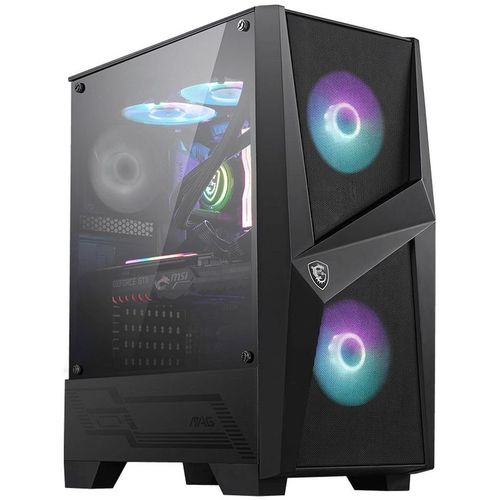Корпус ATX MSI MAG Forge 100R, Midi-Tower, без БП, черный [306-7g03r21-809]