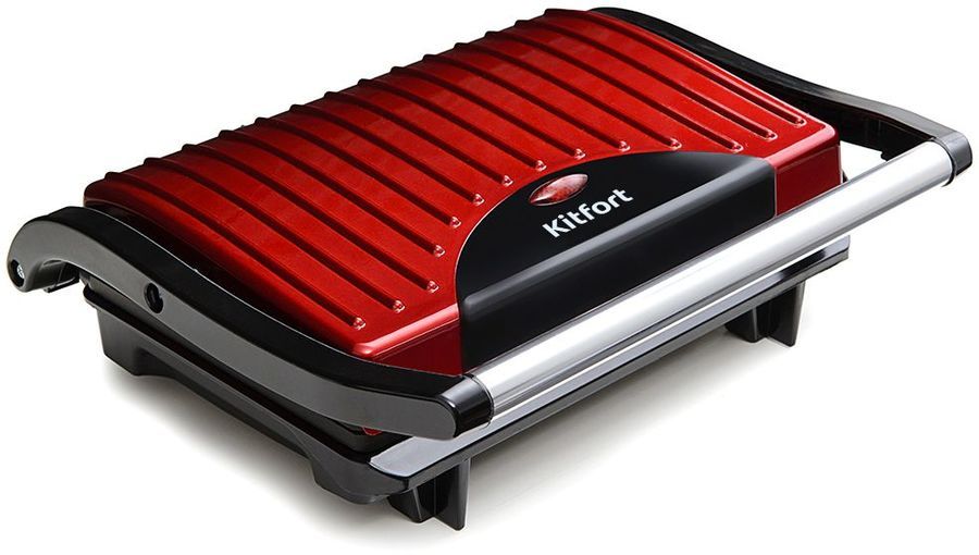 Сэндвичница KitFort КТ-1609 Panini Maker, красный – купить в Ситилинк ...