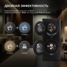 Стиральная машина Hyundai Gemini WMD9423, с сушкой, инверторная