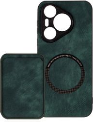 Чехол (клип-кейс) ZIBELINO Premium, для Huawei Pura 70, зеленый