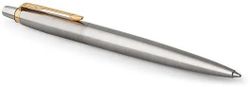 Ручка шариковая Parker Jotter Core K691 Stainless Steel GT чернила синий коробка подарочная