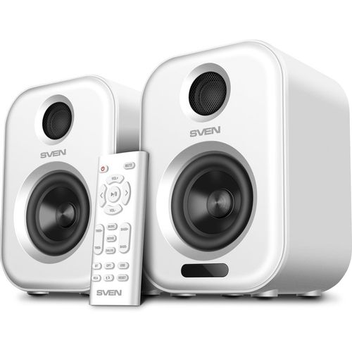 Колонки Bluetooth Sven АС MC-5, 2.0, белый [sv-022525]