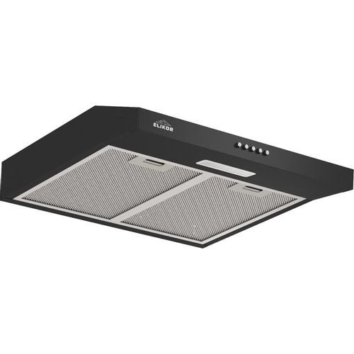 Вытяжка козырьковая Elikor Eco ONE 50 BK, управление кнопочное, черный [298167]