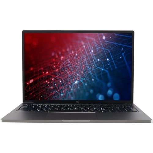 Ноутбук iRU Strato 16ALMR, 16", 2025, IPS, Intel Core i5 12450H 2ГГц, 8-ядерный, 16ГБ DDR4, 512ГБ SSD, Intel UHD Graphics, Windows 11 Pro, серый [2142318]