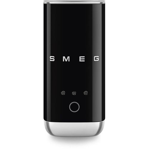 Вспениватель молока SMEG MFF02BLEU, стационарный, 120мл, черный