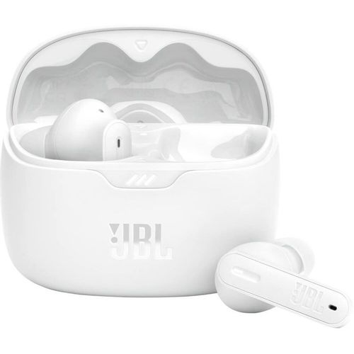 Наушники JBL Tune Beam, Bluetooth, внутриканальные, белый [jbltbeamwht]