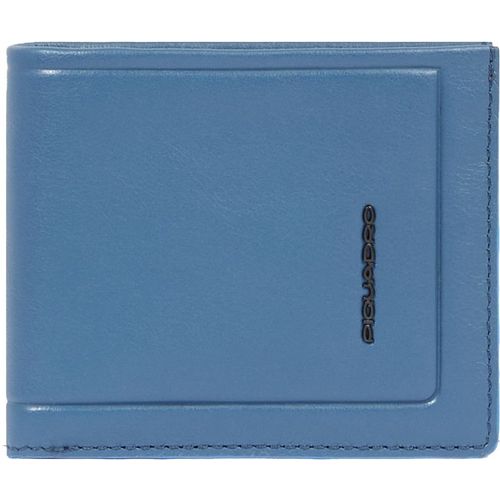 Кошелек мужской Piquadro Atlas, кожа натуральная, голубой [pu3891s138r/av]